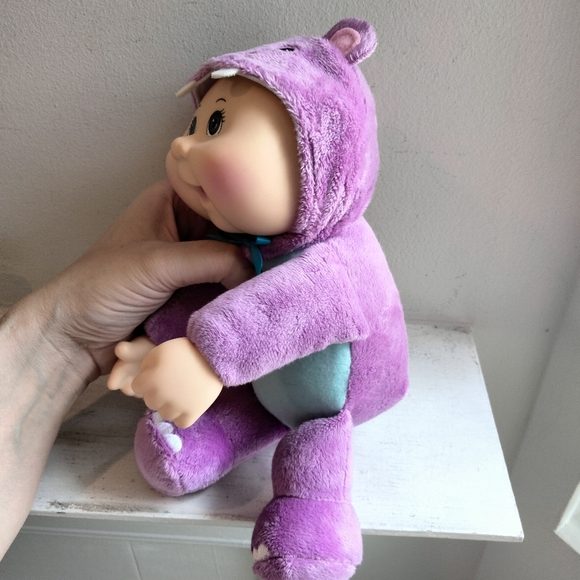 Cabbage Patch Kids Exotic Friends hippo outfit doll - Picture 3 of 8